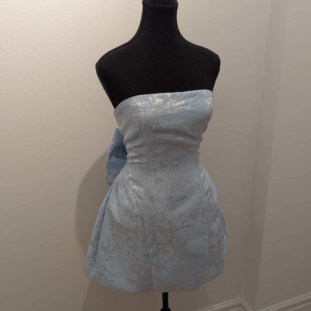 Babyboo Fashion - Elenora Mini Blue Dress